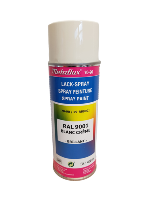 Metaflux Lak Spray RAL 9001 crèmewit 400 ml
