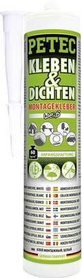 Petec MS polymeer kit wit 290 ml