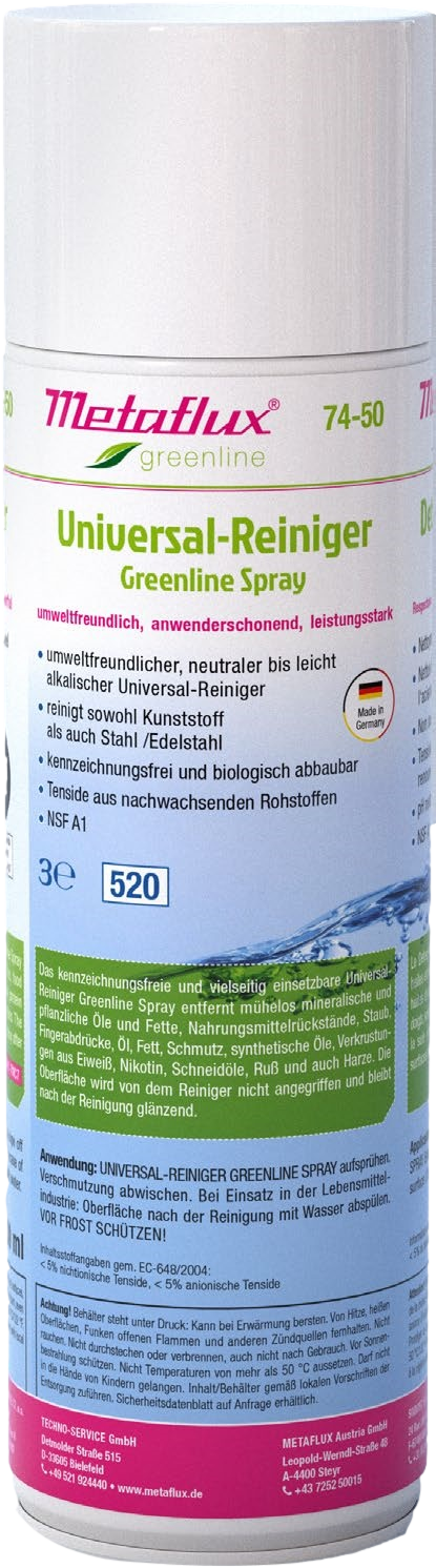 Metaflux Greenline universele reiniger spray 400 ml