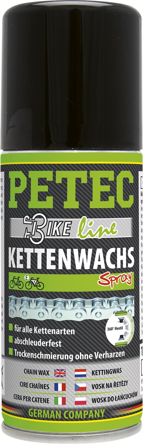 Petec kettingwax spray 100 ml