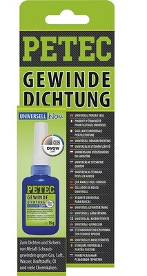 Petec schroefdraadafdichtingslijm 15 g