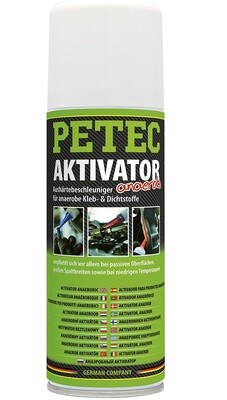 Petec activator spray voor anaerobe lijmen 200 ml