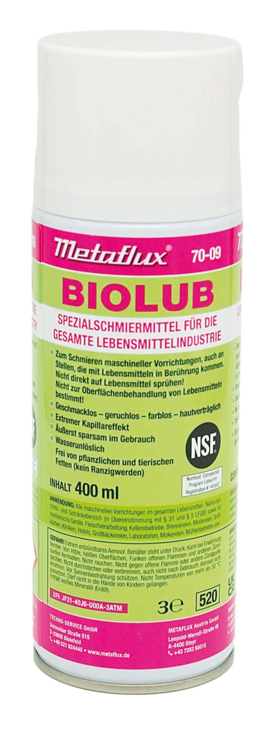 Metaflux biolub vet spray NSF 400 ml