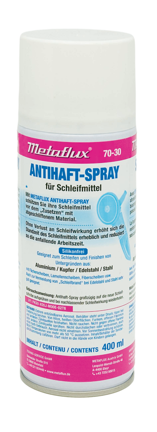 Metaflux anti hecht spray voor schuurmateriaal 400 ml