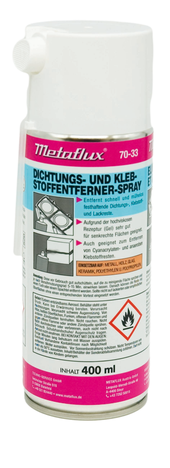 Metaflux spray verwijdering lijmen en dichtingen 400 ml