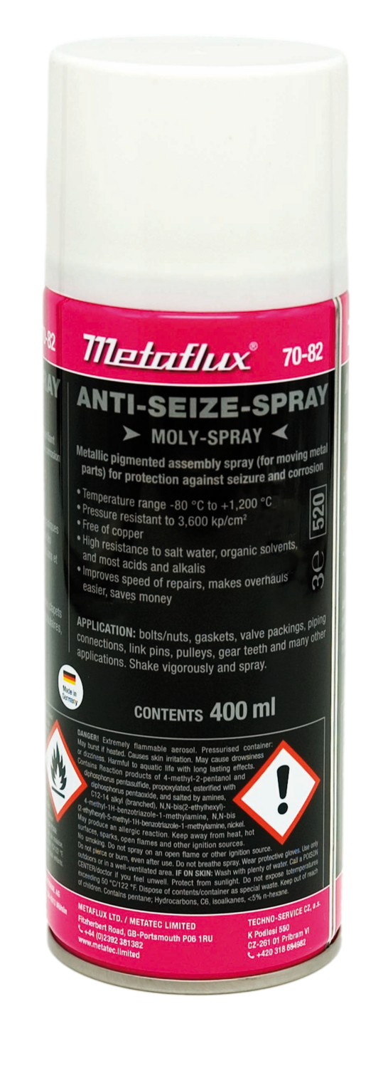Metaflux anti seize spray 400 ml