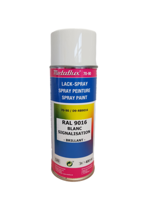 Metaflux Lak Spray RAL 9016 Verkeerswit 400 ml