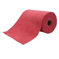 Microvezeldoek rol (75 stuks) 30 x 30 cm rood
