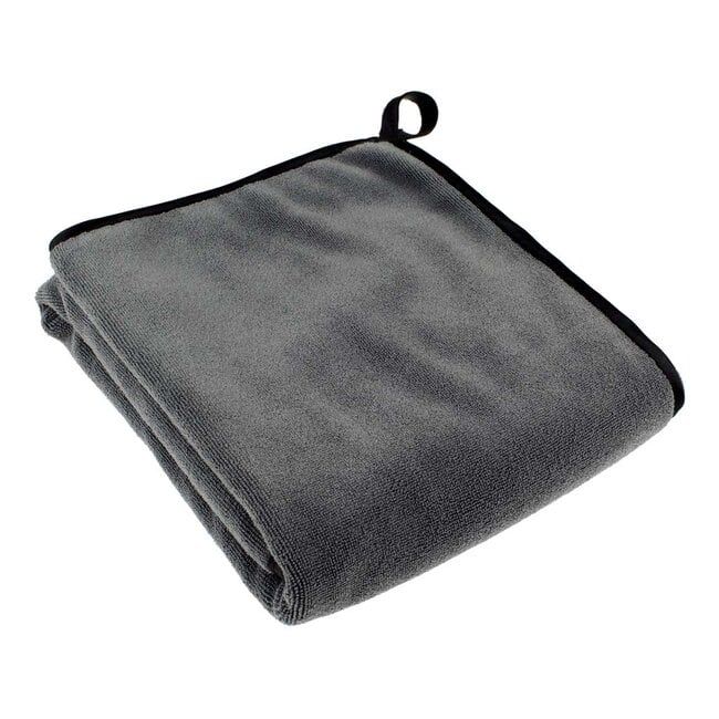 Kenotek microvezel droogdoek XL 50 x 70 cm kleur: Antraciet