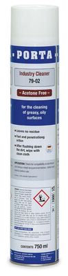 Porta industrie reiniger spray 750 ml
