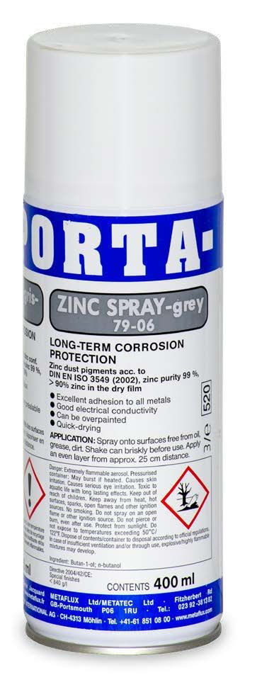 Porta zink spray 400 ml