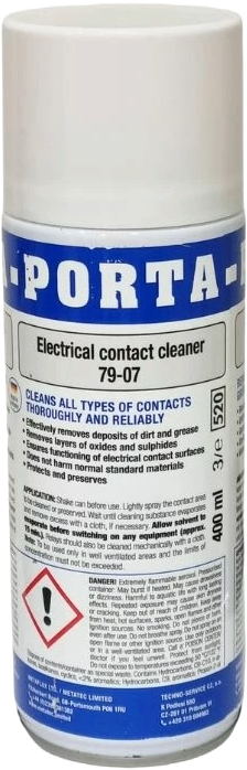 Porta elektrische contactreiniger spray 400 ml