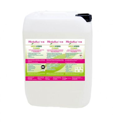 Metaflux greenline green hybrid cleaner NSF 10 L