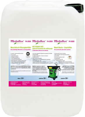 Metaflux Greenline wastafel vloeistof NSF 20 L