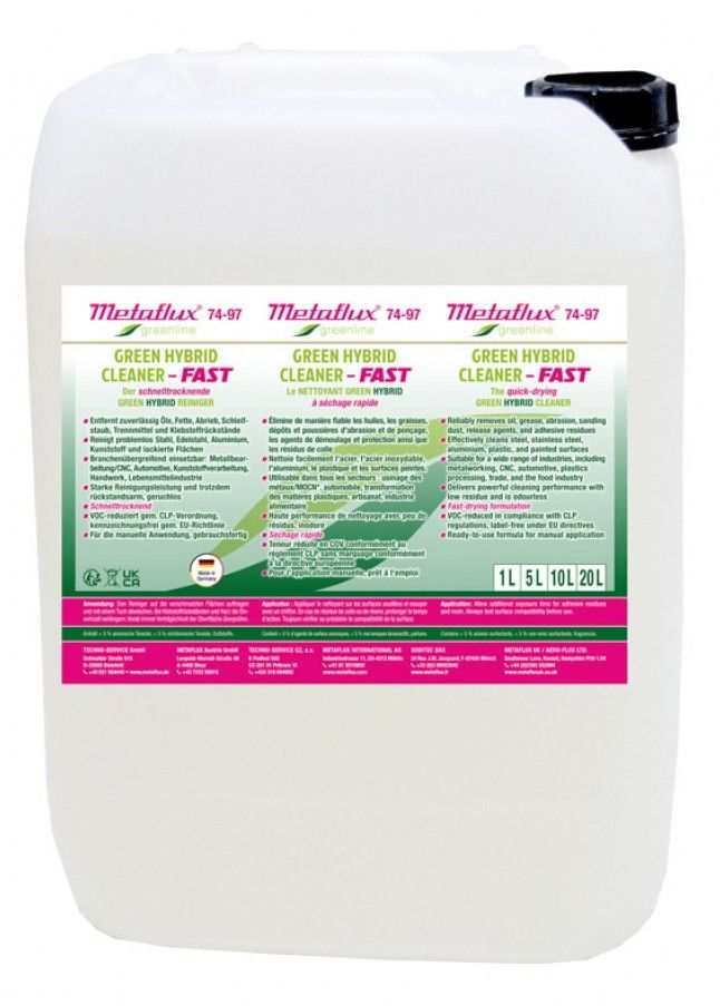 Metaflux greenline green hybrid cleaner FAST 5 L