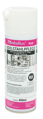Metaflux inox reiniging en verzorging spray NSF 400 ml