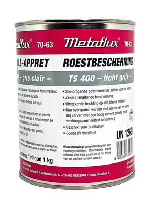 Metaflux TS 400 roestwerende metaalverf licht grijs 1 kg