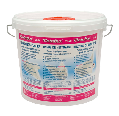 Metaflux vochtige reinigingsdoeken emmer, inhoud: 90 st.