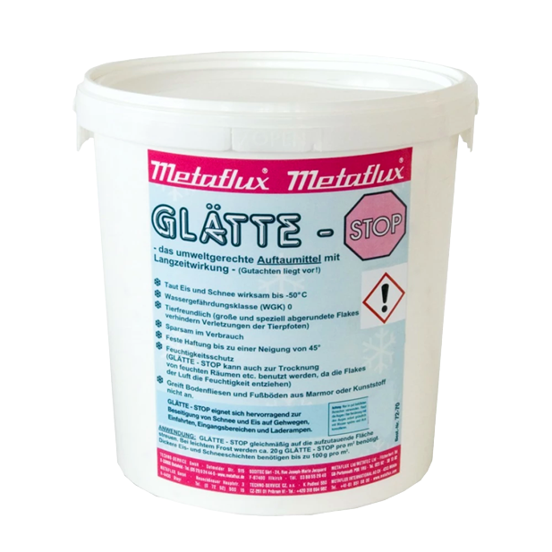 Metaflux glad stop ecologische dooikorrels emmer 10 kg