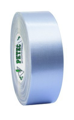 Petec power tape grijs 50 m x 50 mm