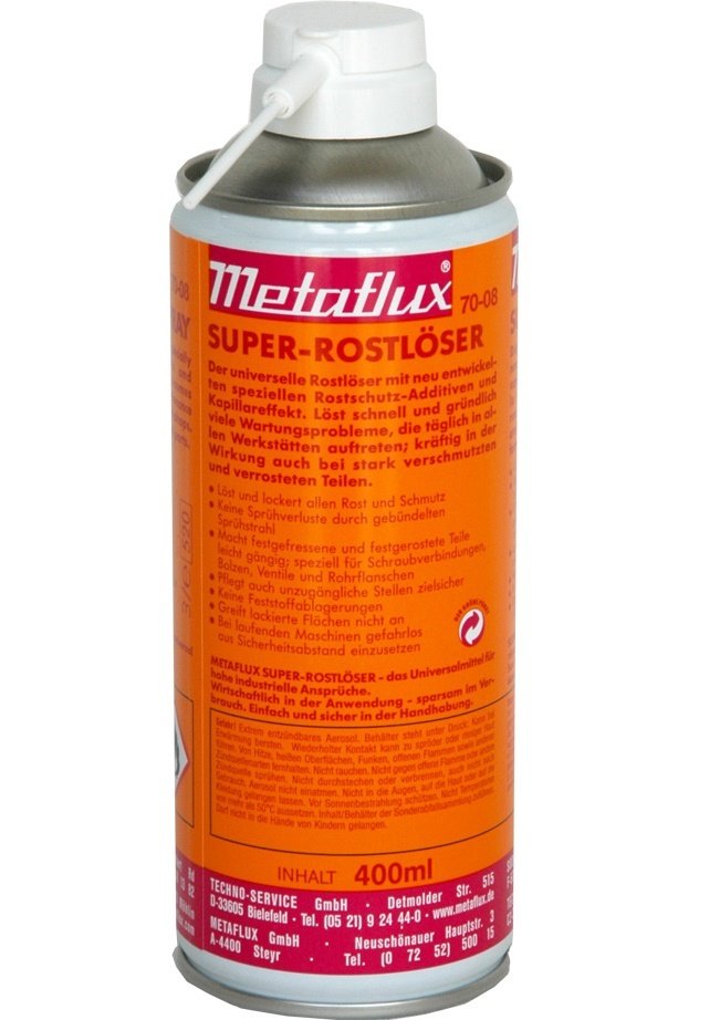 Metaflux super kruipolie spray, inhoud: 400 ml