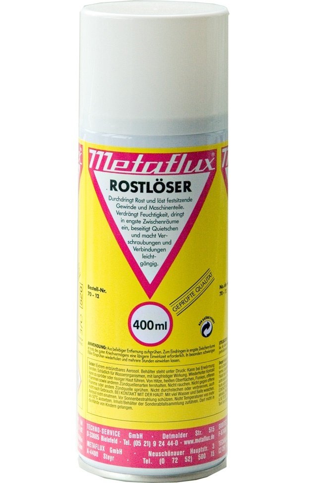Metaflux kruipolie spray, inhoud: 400 ml