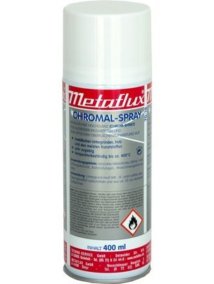 Metaflux chrome spray, inhoud: 400 ml