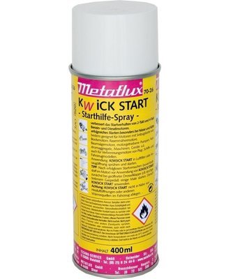 Metaflux kwick start spray, inhoud: 400 ml