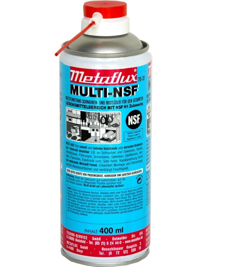 Metaflux multi NSF spray, inhoud: 400 ml