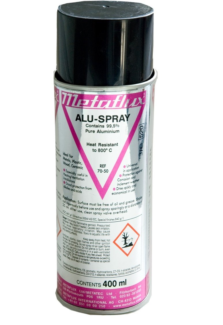 Metaflux aluminium spray 400 ml
