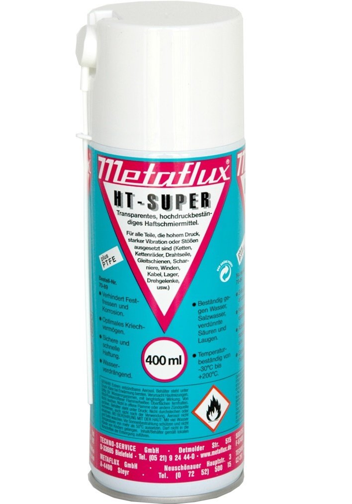 Metaflux HT super smeermiddel met PTFE spray 400 ml
