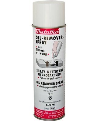 Metaflux spray voor het verwijderen van olie, inhoud: 500 ml
