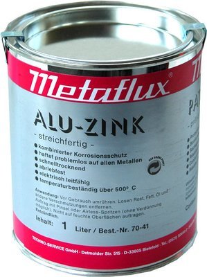 Metaflux alu zink coating blik 10 L