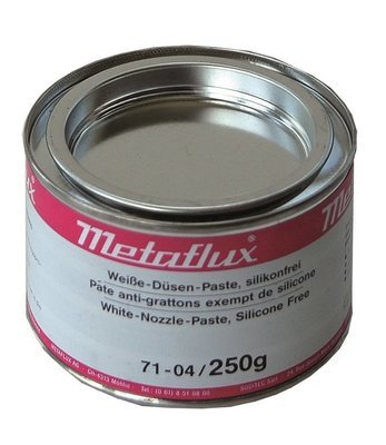 Metaflux anti spatter vet kleur: wit, inhoud: 250 gr