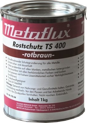 Metaflux TS 400 kleur: rood/bruin, inhoud: 1 kg