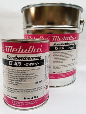 Metaflux TS 400 roestbescherming kleur: zwart 1 kg