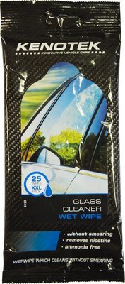 Kenotek Flowpack Glass, 25 wet wipes