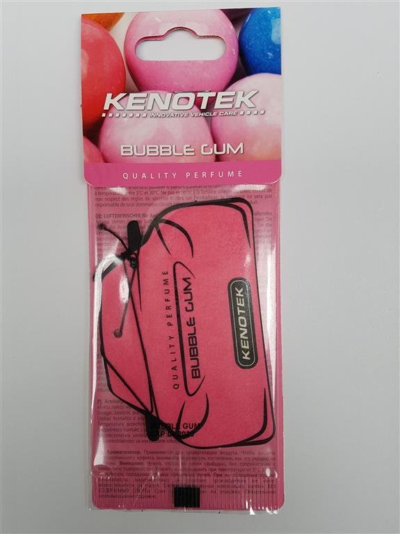 Kenotek Parfum kaart, "chewing gum"