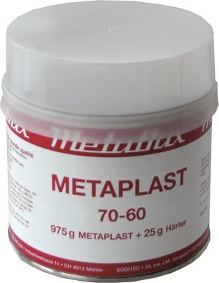 Metaflux metaplast zwart, inhoud: 2 kg
