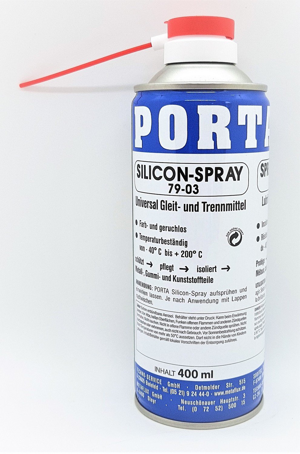 Porta siliconen spray, inhoud: 400 ml
