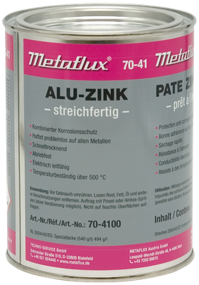 Metaflux alu zink coating blik 1 L