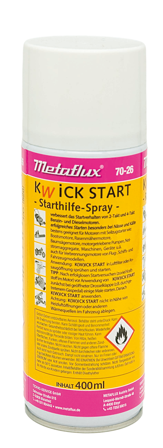 Metaflux kwick start spray 400 ml