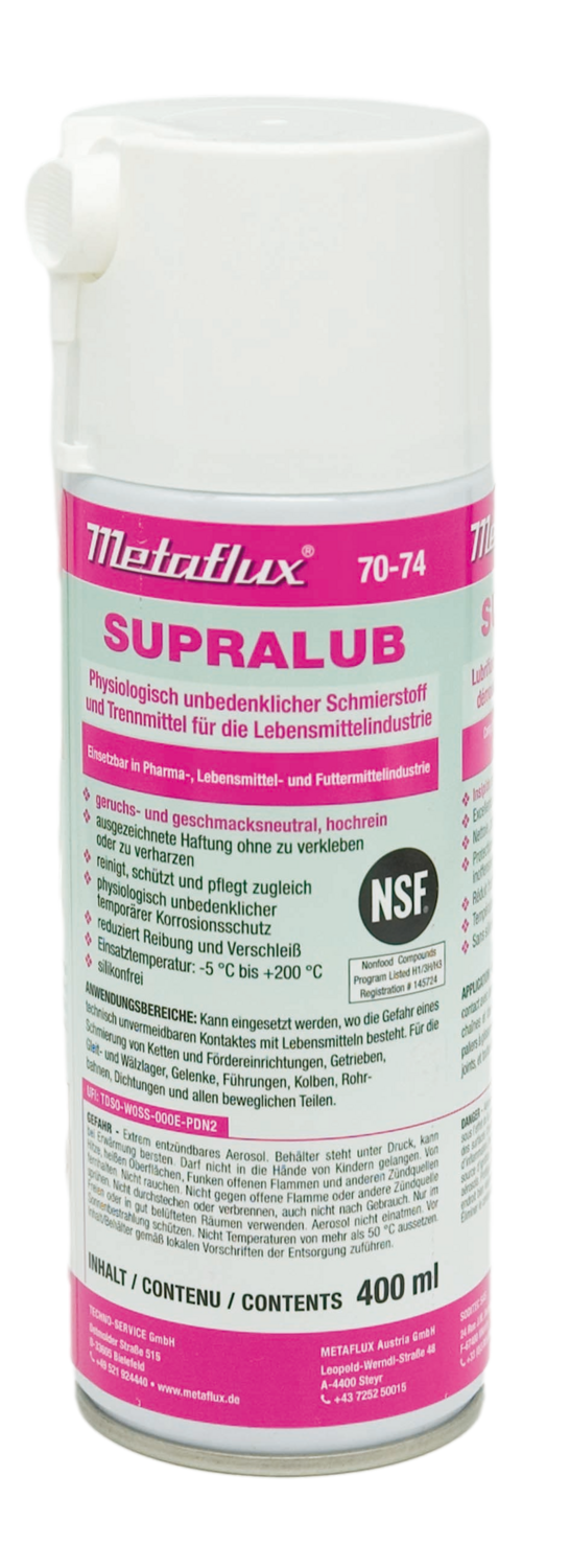 Metaflux supralub spray NSF 400 ml