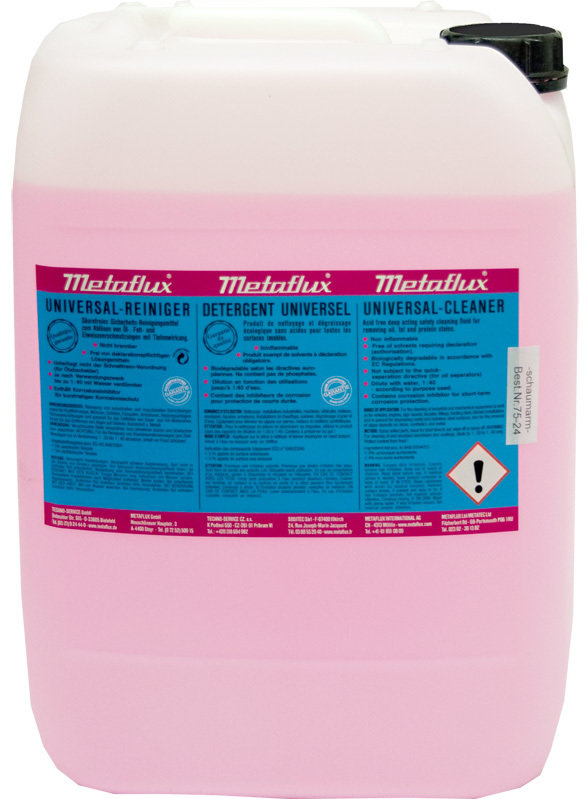 Metaflux universal reiniger schuimarm 10 L