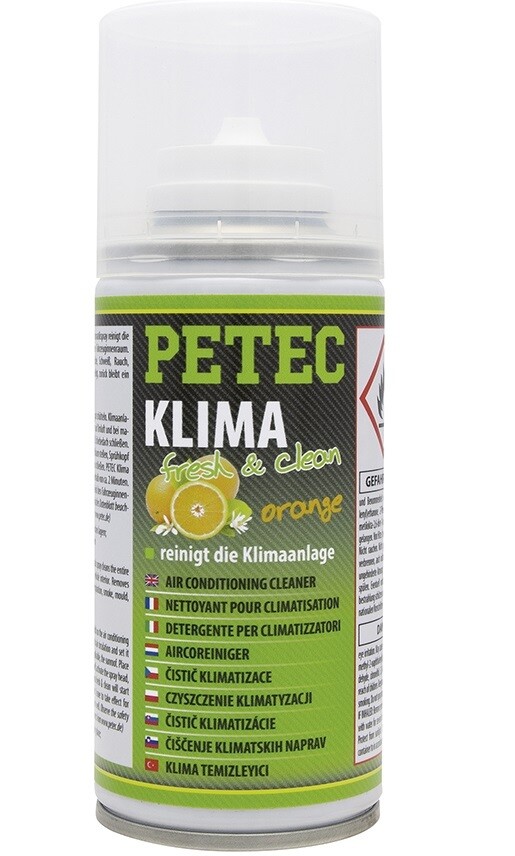 Petec airco fresh &amp; clean spray orange 75 ml