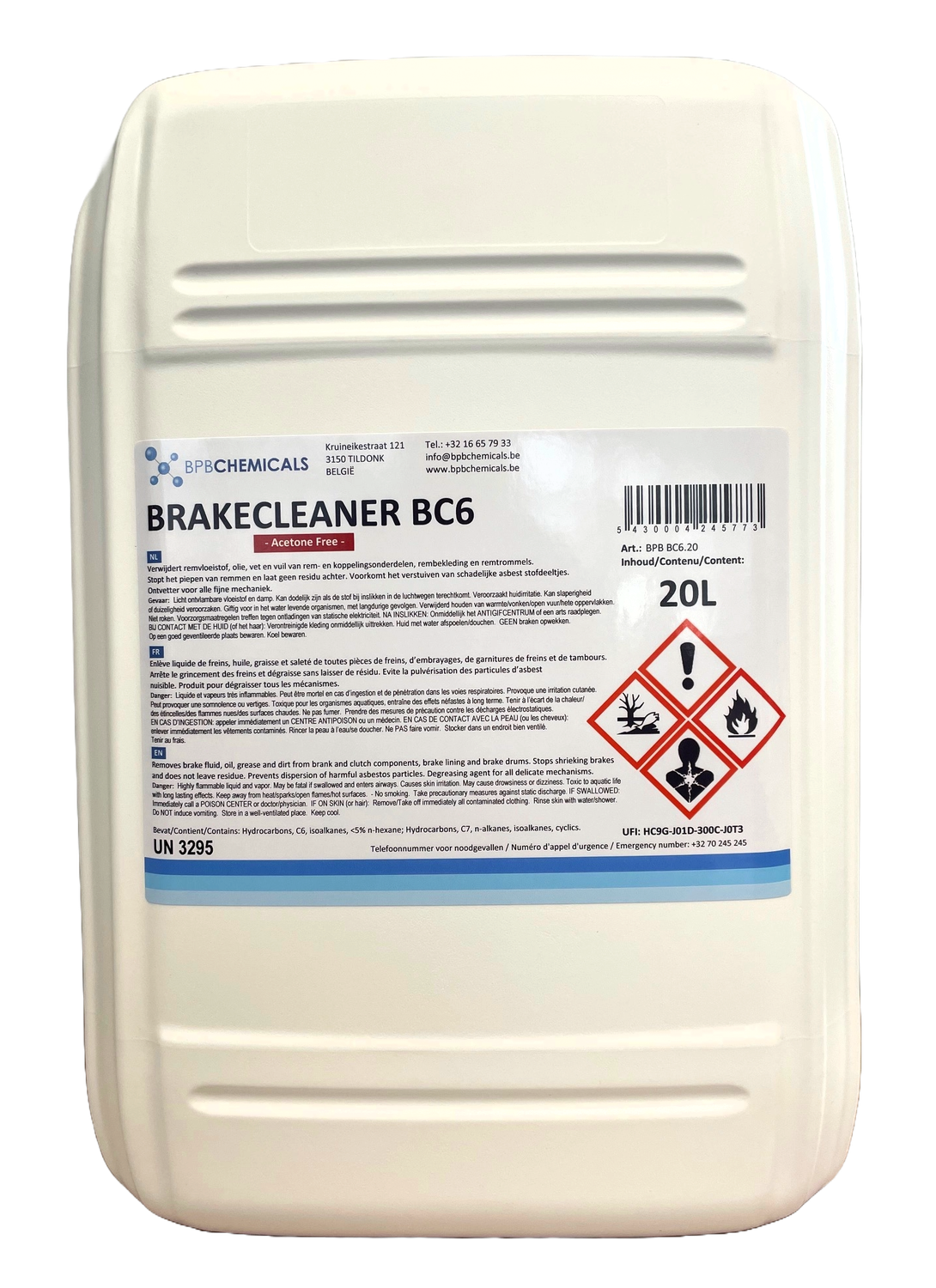 BPB Brakecleaner BC6 20L
