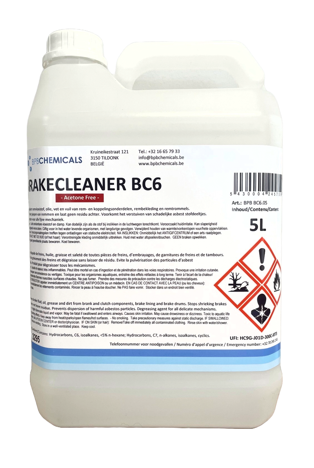BPB Brakecleaner BC6 5L