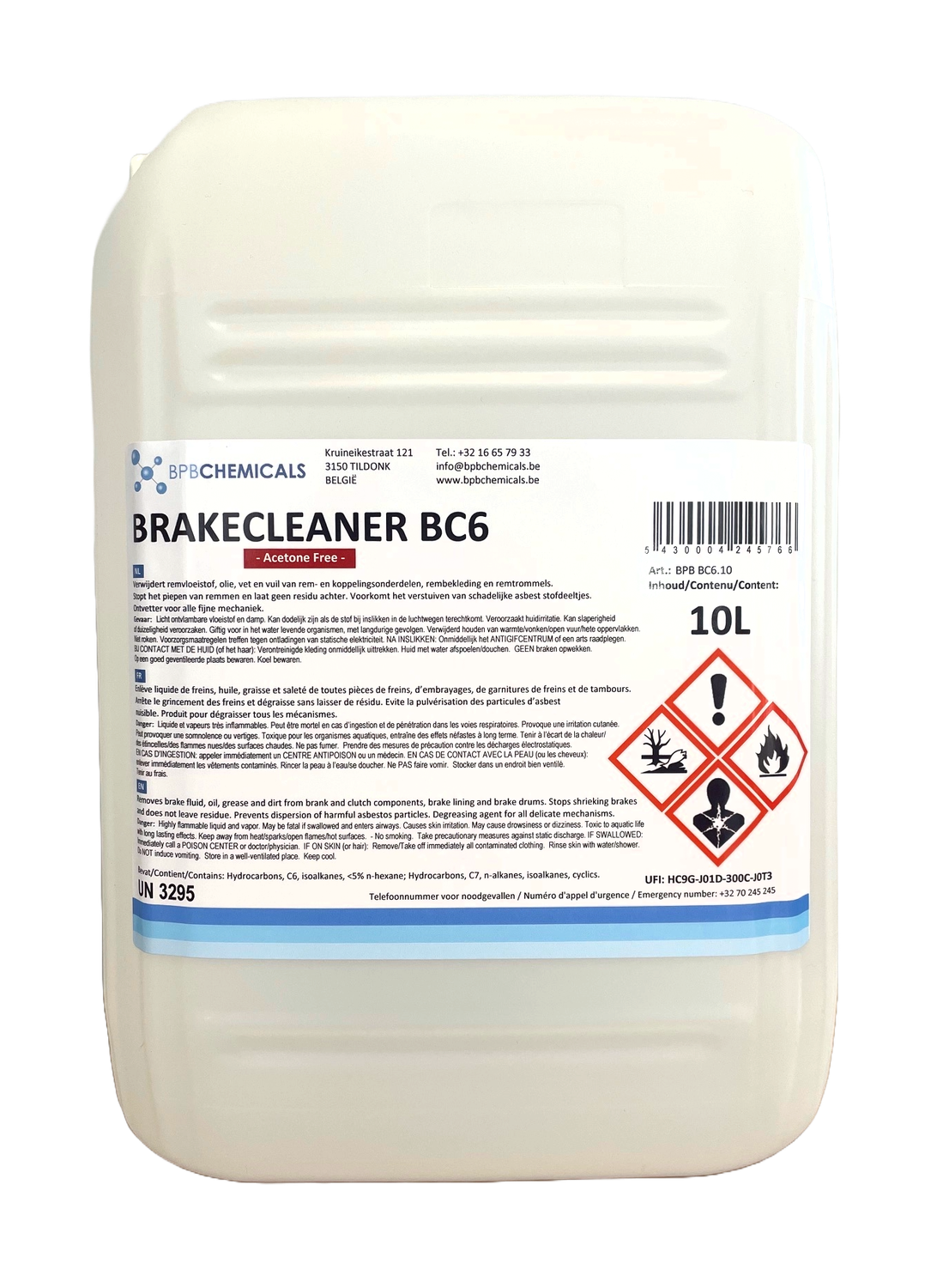 BPB Brakecleaner BC6 10L