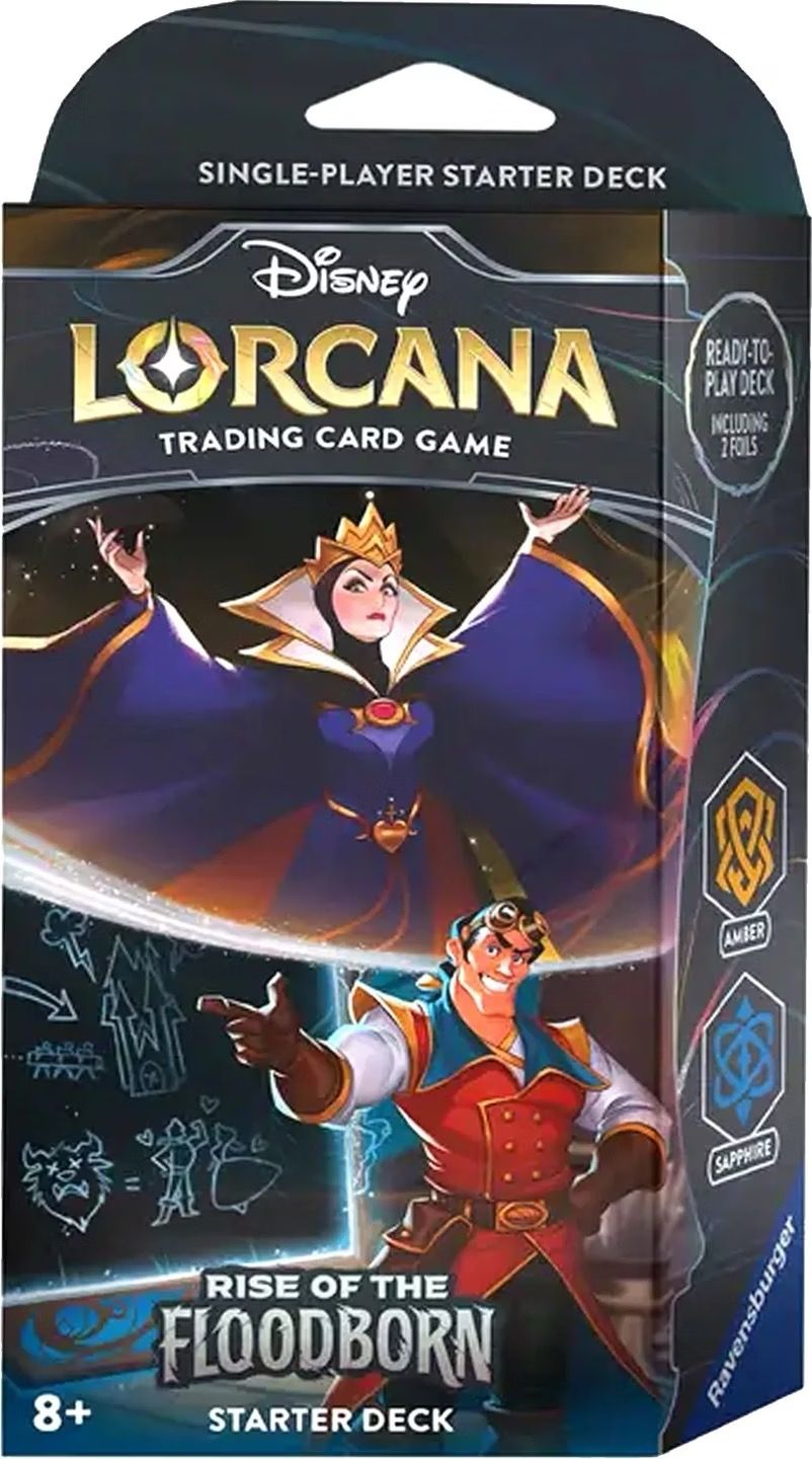 Disney Lorcana - Rise of the Floodborn Starter Deck: The Evil Queen / Gaston - EN