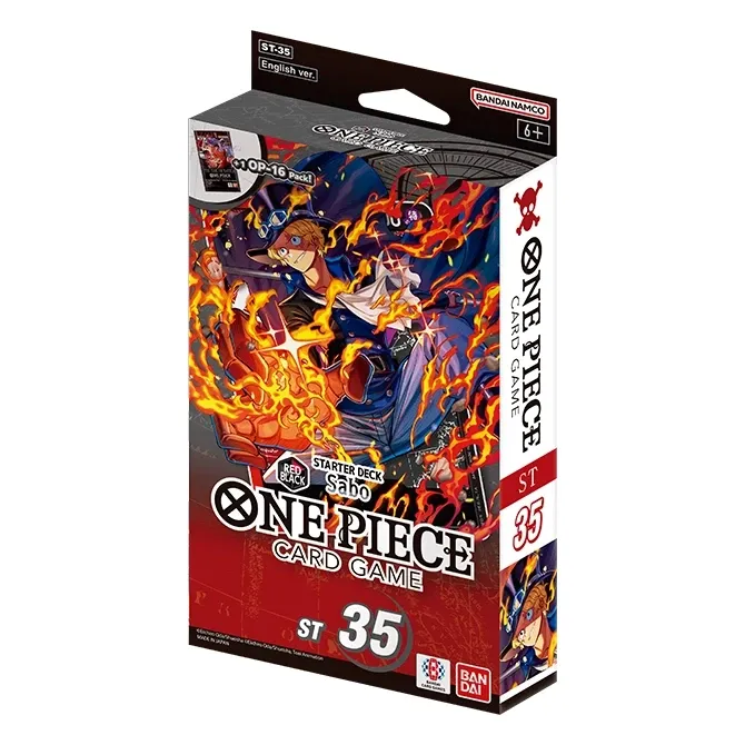 One Piece - Starter Deck RED/BLACK Sabo - [ST-35]